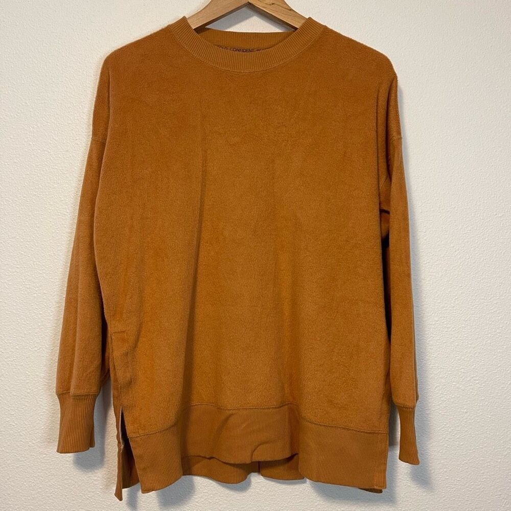 Aerie Oversized Coziest Desert Fuzzy Tunic Sweatshirt Size XS